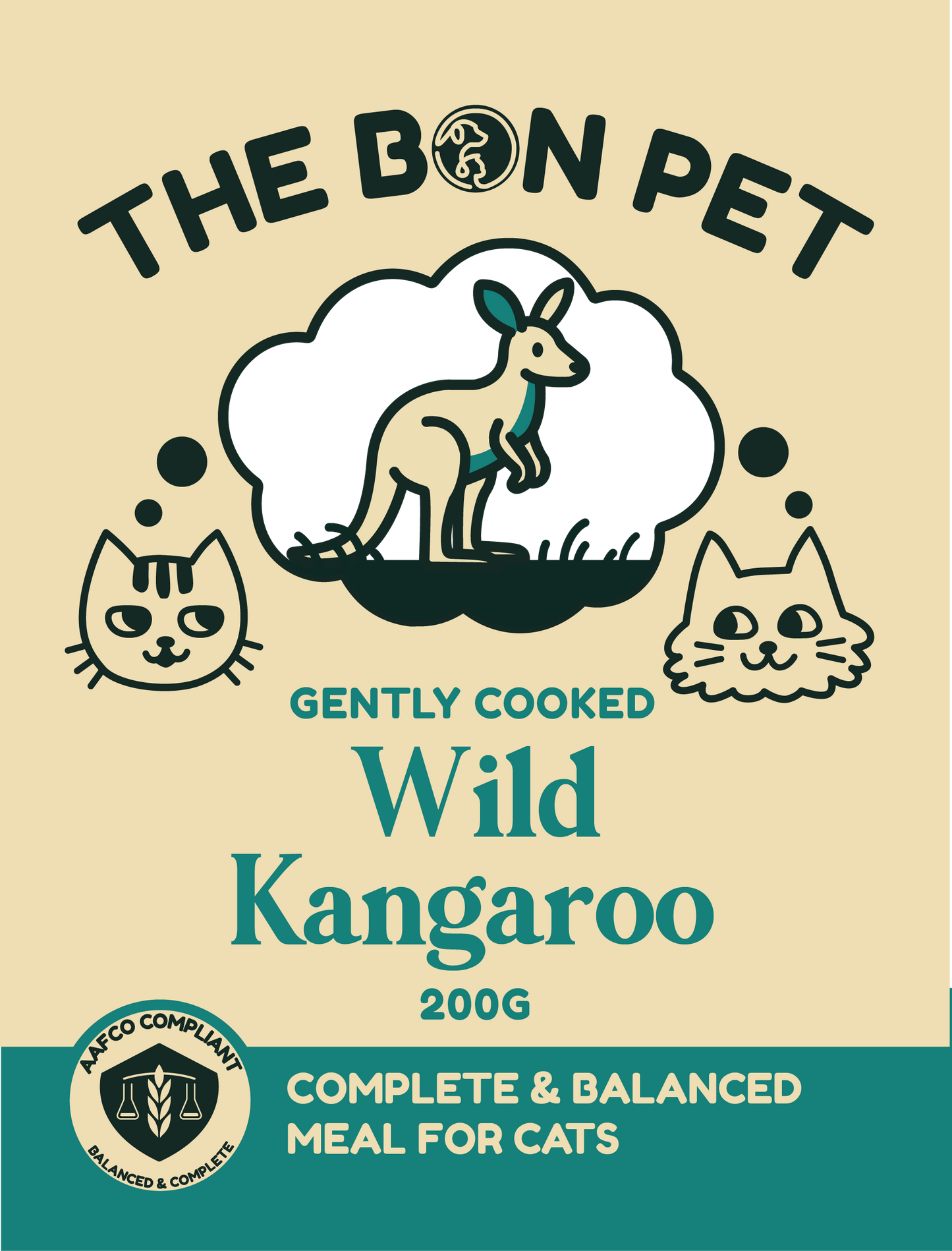 Gently Cooked Wild Kangaroo for Cats - ONE Trial Pack