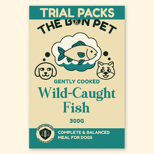 Gently Cooked Wild-Caught Fish for Dogs
