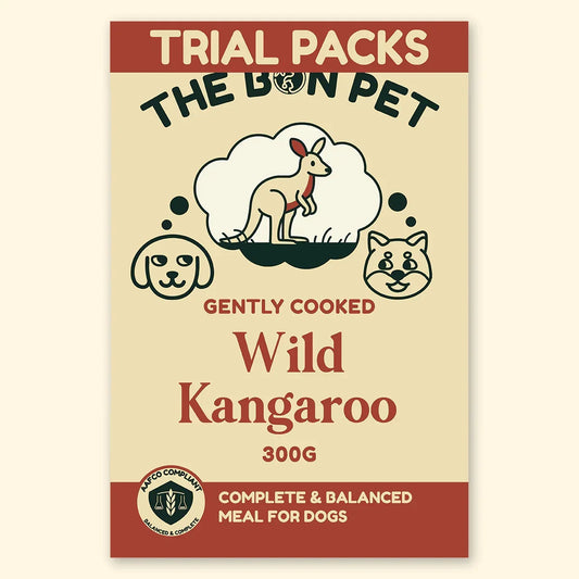 Gently Cooked Wild Kangaroo for Dogs
