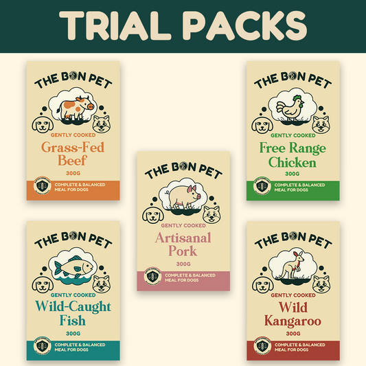 Gently Cooked Trial Packs for Dogs