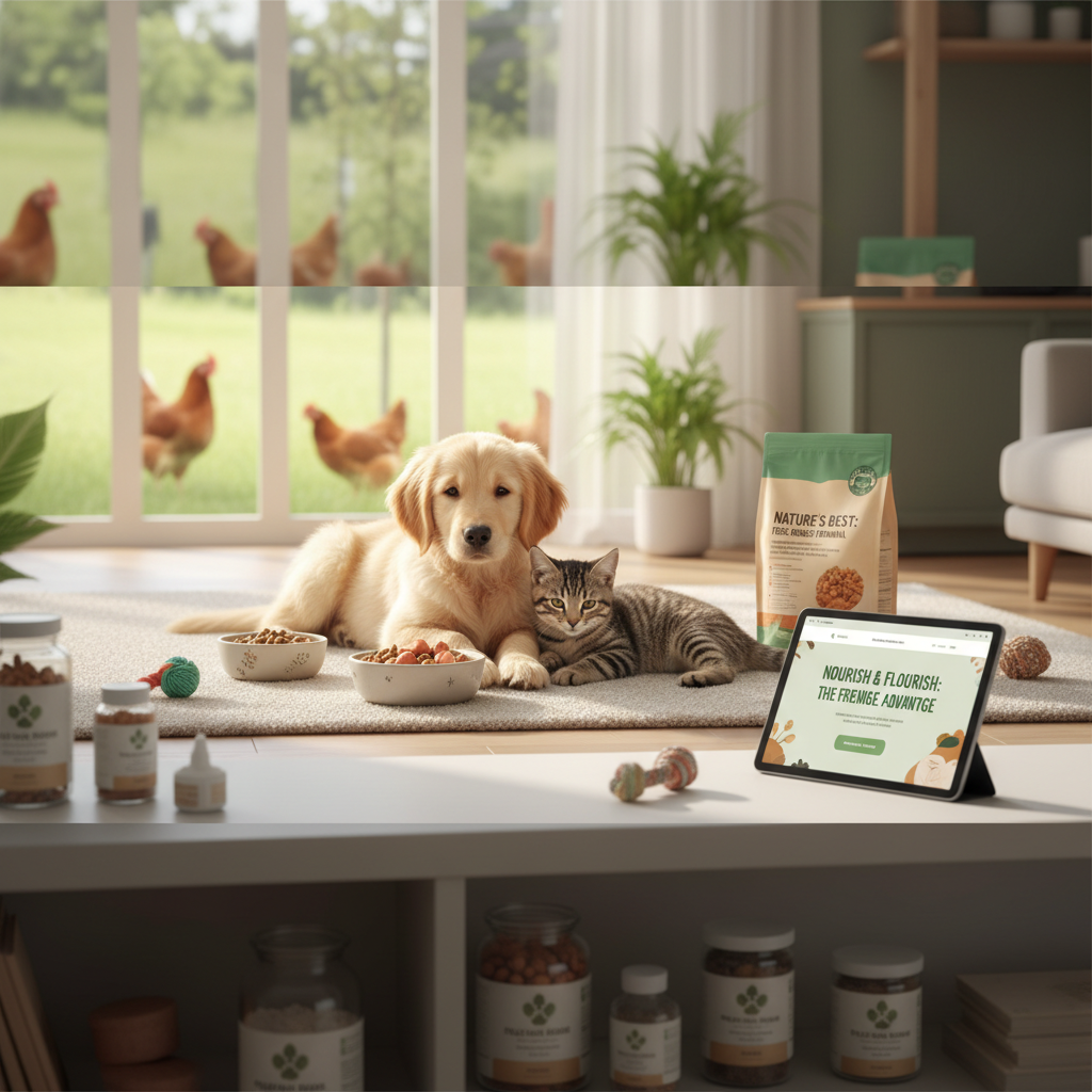 The Benefits of Free-Range Chicken in Pet Food