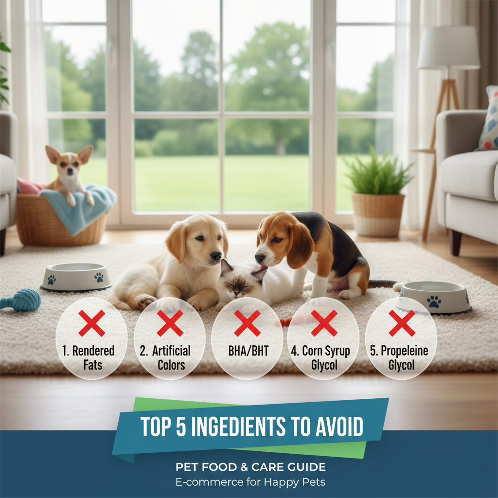 Top 5 Ingredients to Avoid in Pet Treats