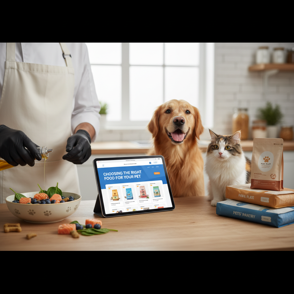 Choosing the Right Food for Your New Puppy/Kitten