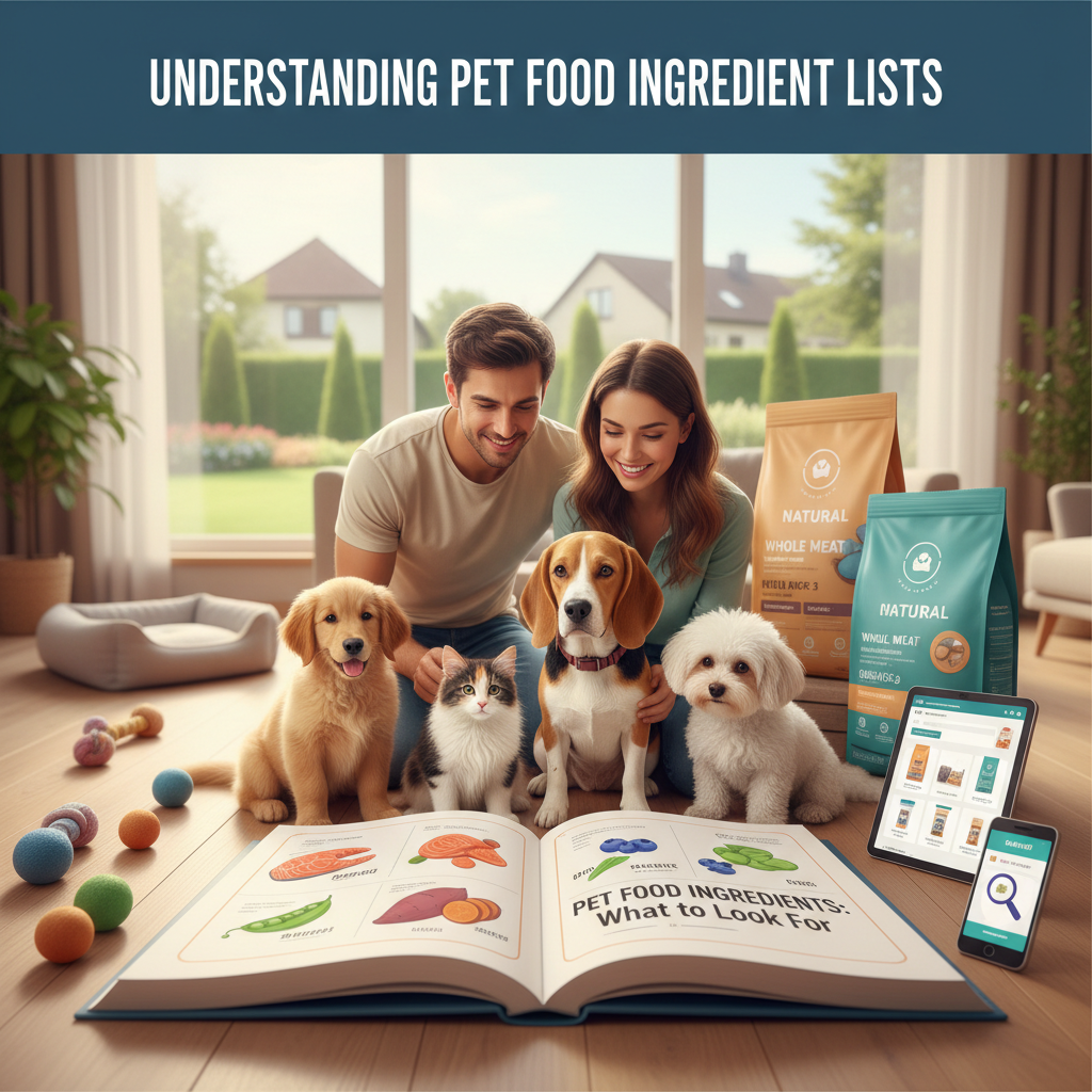 Understanding Pet Food Ingredient Lists