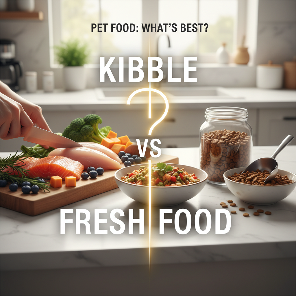 Kibble vs. Fresh Food: What's the Real Cost?