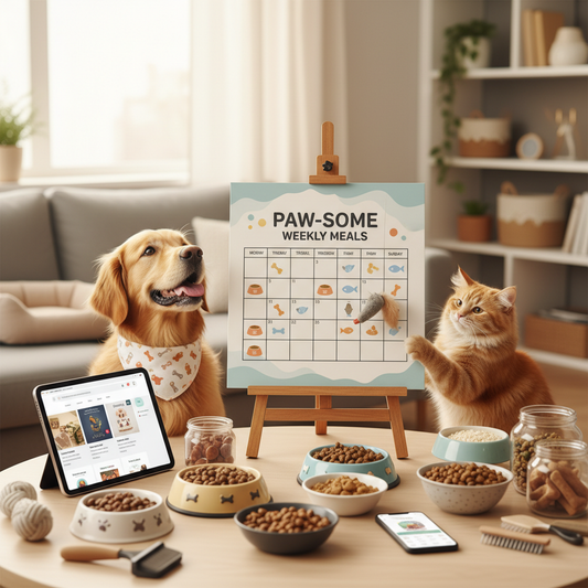 How to Plan Weekly Meals for My Senior Pet