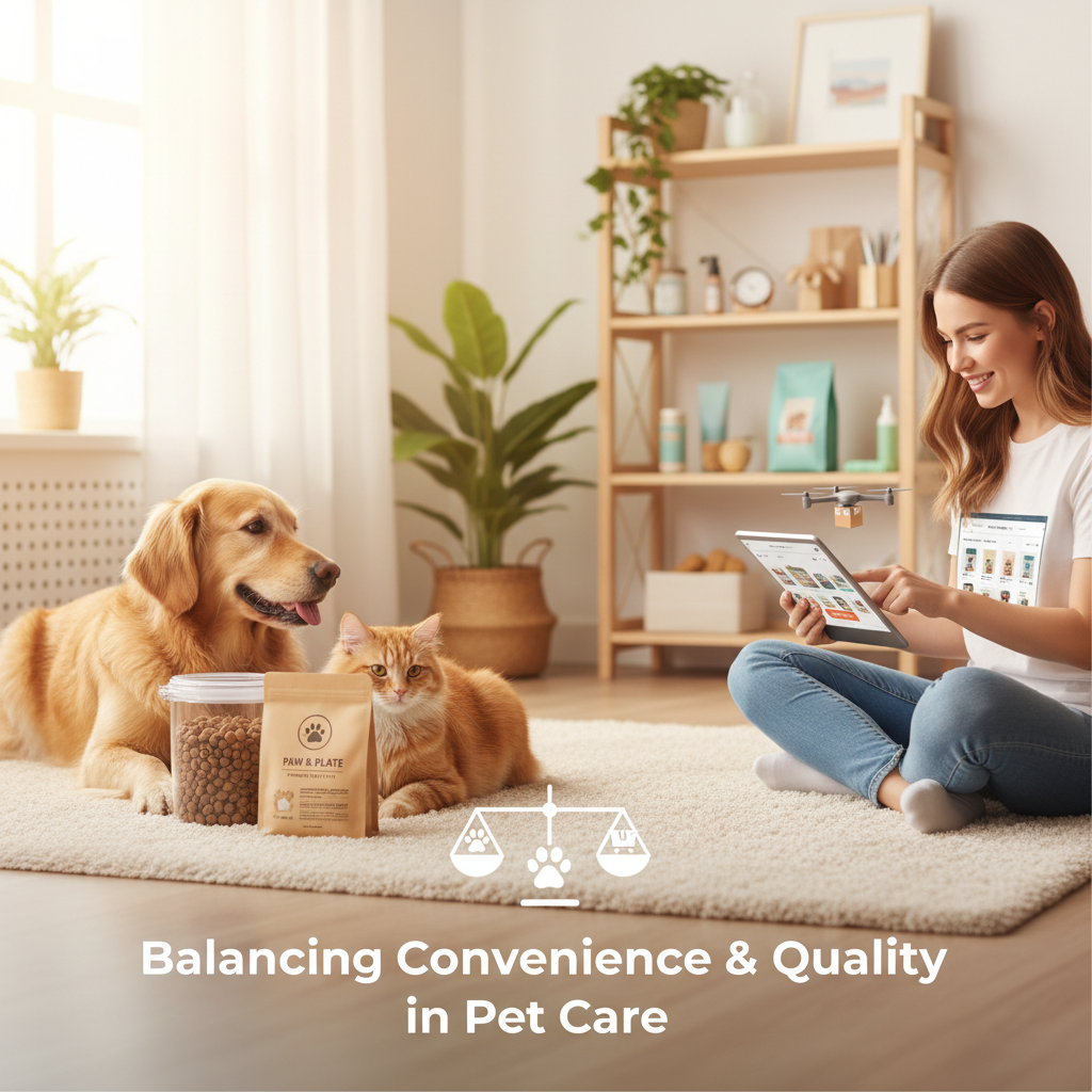 Balancing Convenience and Quality in Pet Meals