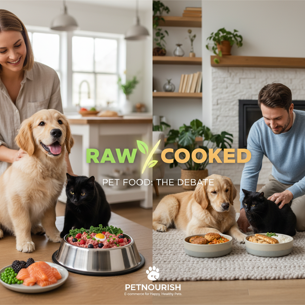Raw vs. Cooked Pet Food: Which is Safer for My Pet?