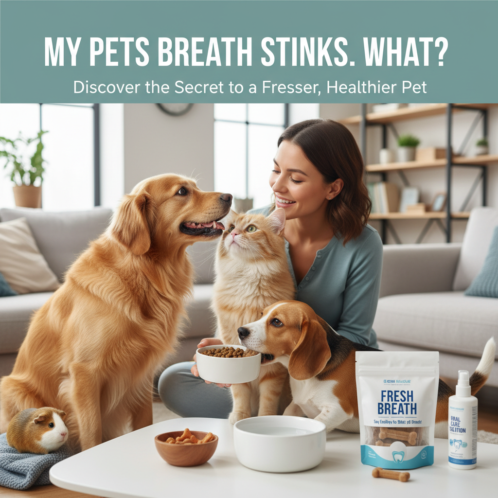 My Pet's Breath Stinks! What Can I Do?