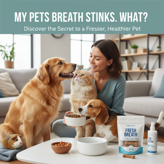 My Pet's Breath Stinks! What Can I Do?
