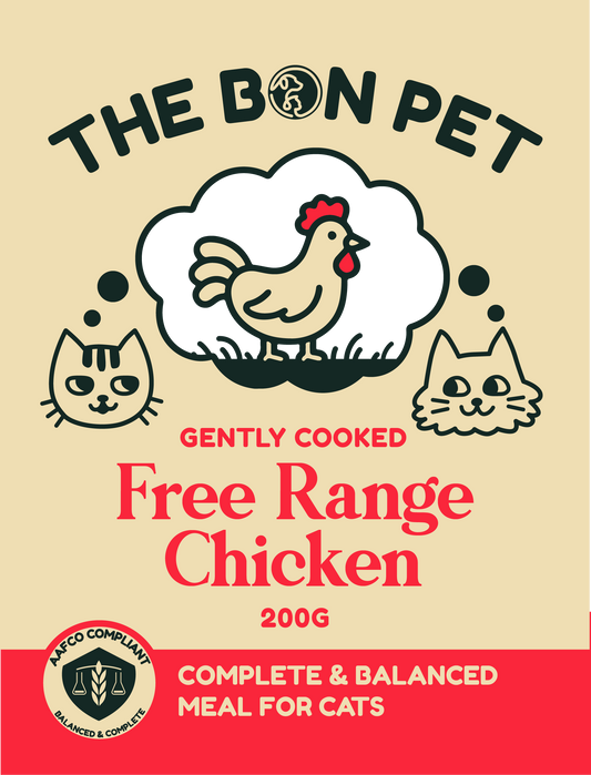 Gently Cooked Free Range Chicken for Cats